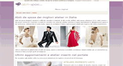 Desktop Screenshot of abiti-sposi.com